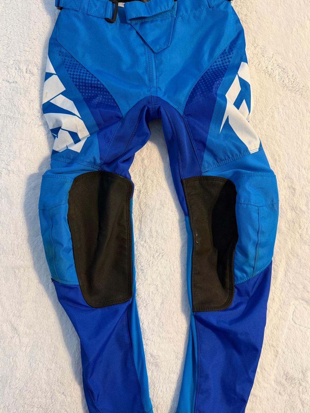 Yamaha Kids Blue MX Racing Pants (26) & top (10/12 yr) Blue GUC - Picture 6 of 12